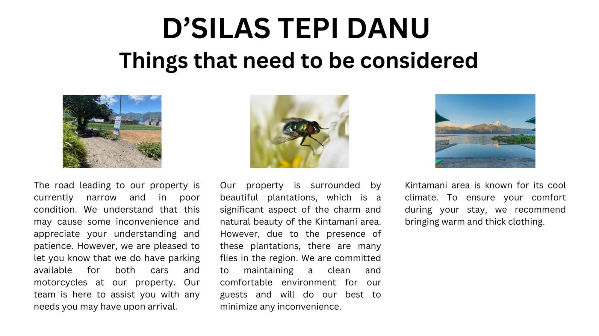 D Sila'S Tepi Danu Villas Kintamani & Natural Hot Spring Eksteriør bilde